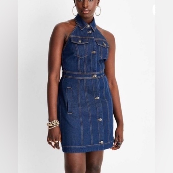 Dresses & Skirts - 💕Future Collective Denim Dress 💕